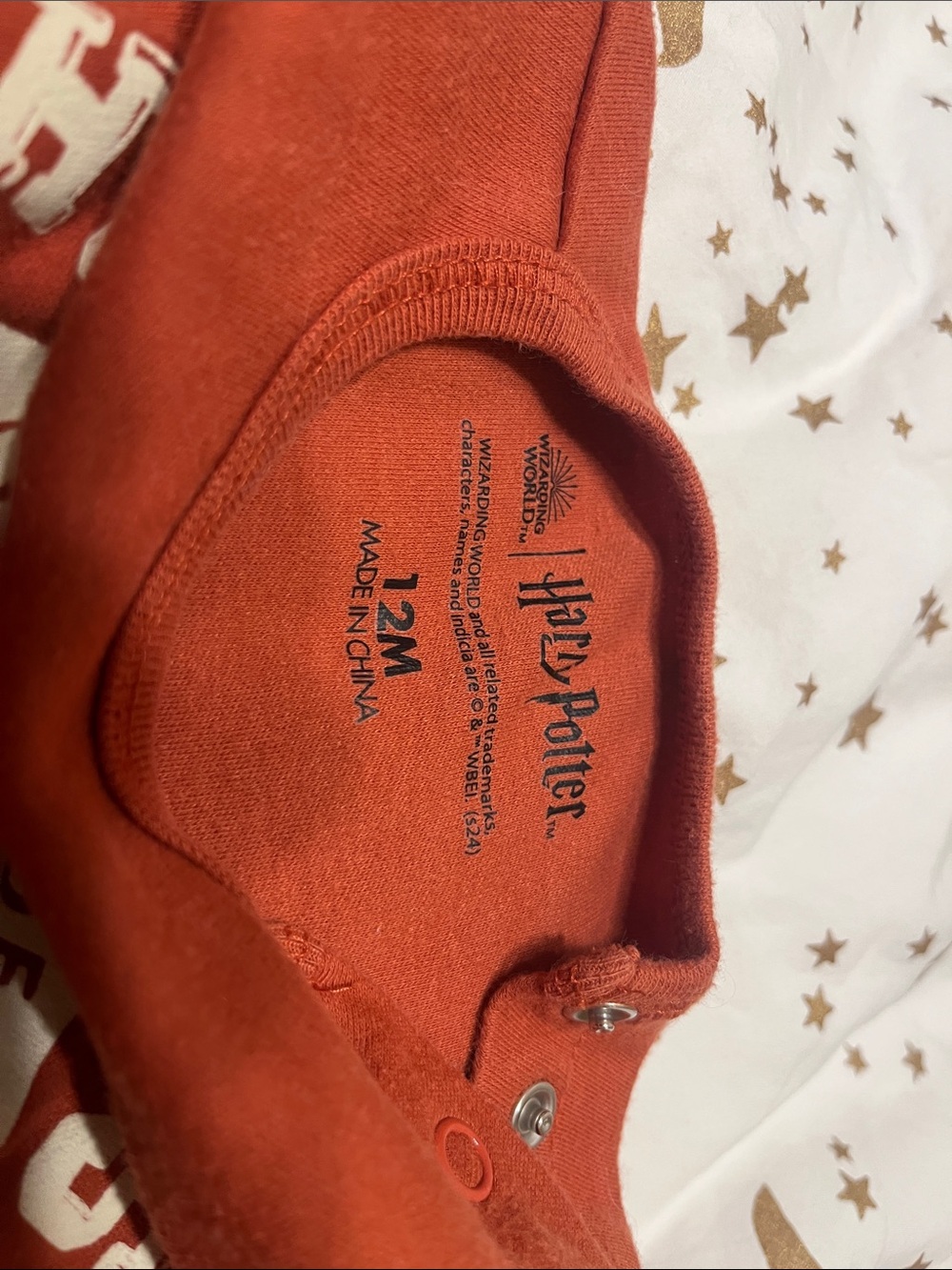 Hogwarts Harry Potter Baby Bodysuits, 2, 12 month - Picture 2 of 4
